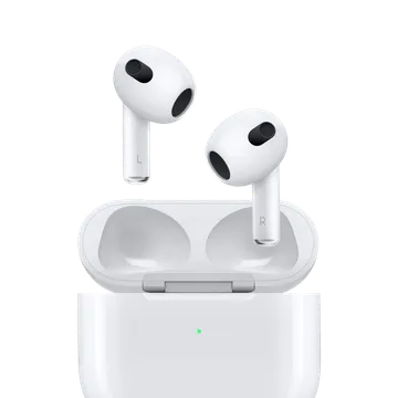 Навушники APPLE AirPods 3 with Lightning Charging Case (MPNY3) 6951 фото