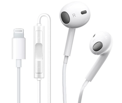 Оригінальні навушники Apple EarPods with Lightning Connector (MMTN2)  69 фото