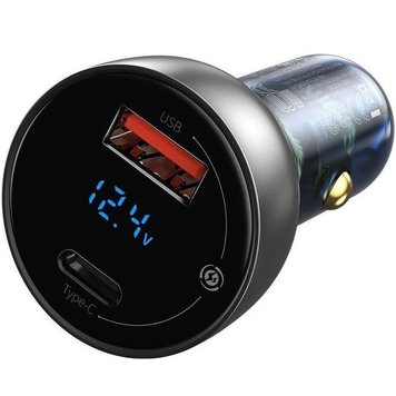 Автомобільний зарядний пристрій BASEUS Dual Car Quick Charger 65W Suit 34 фото